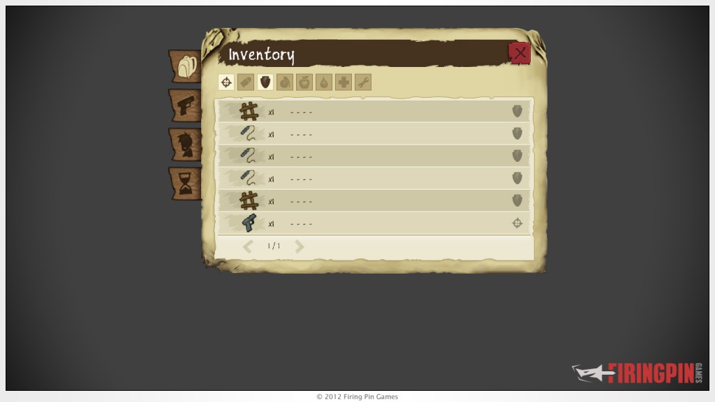 Prototype Inventory Screen