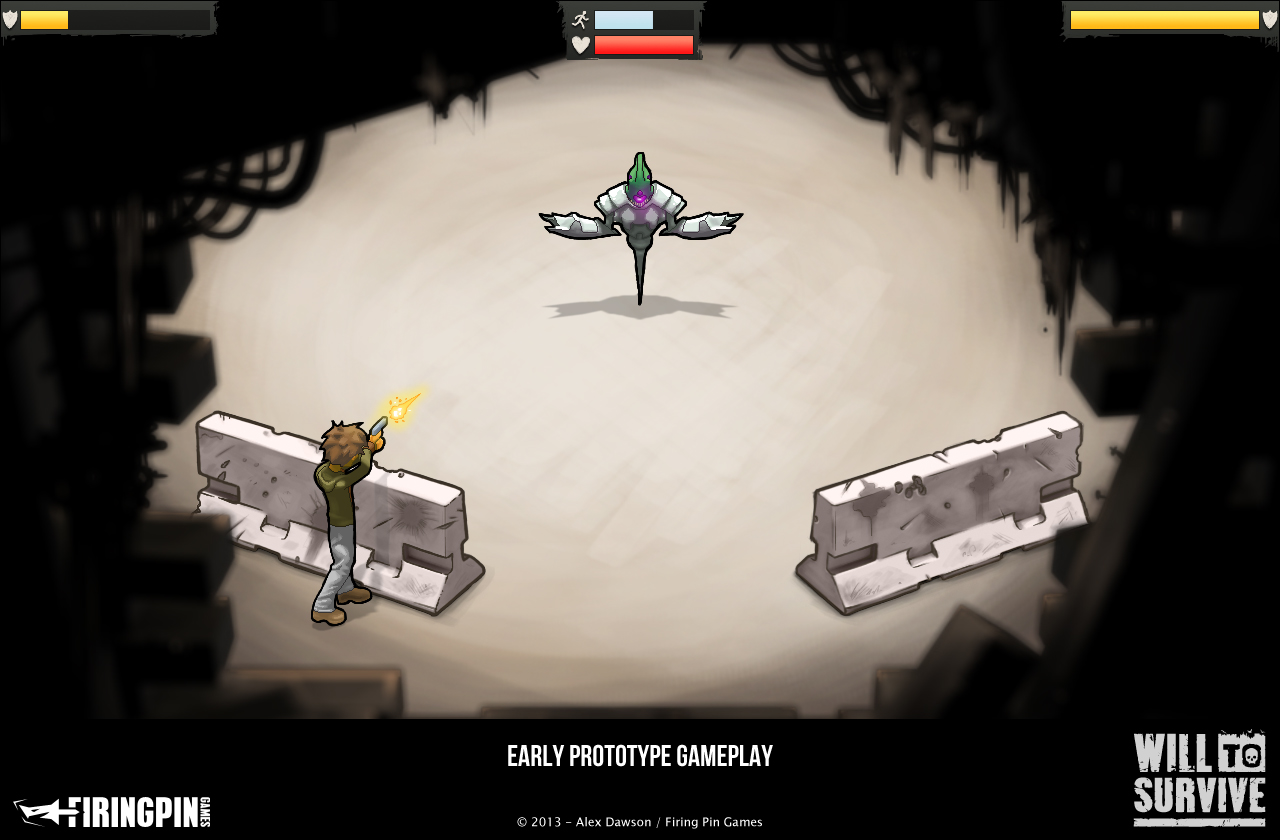 Prototype Fight Screen